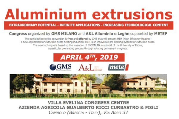 “ALLUMIUM EXTRUSION” CONFERENCE<br> (Italy – Capriolo, BS)